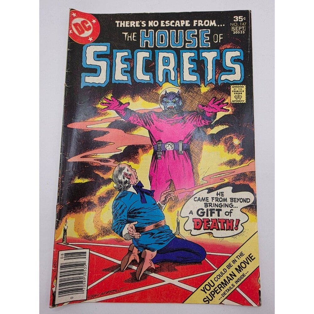 House of Secrets #147 DC Comics Mike Kaluta Cover 1977 Newsstand